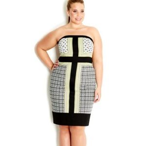 NWT City Chic formal dress s18